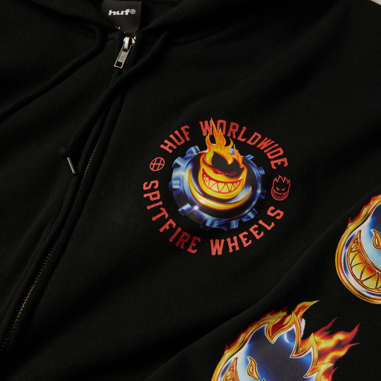 huf felpe Spitfire Chrome Head Fz Hoodie