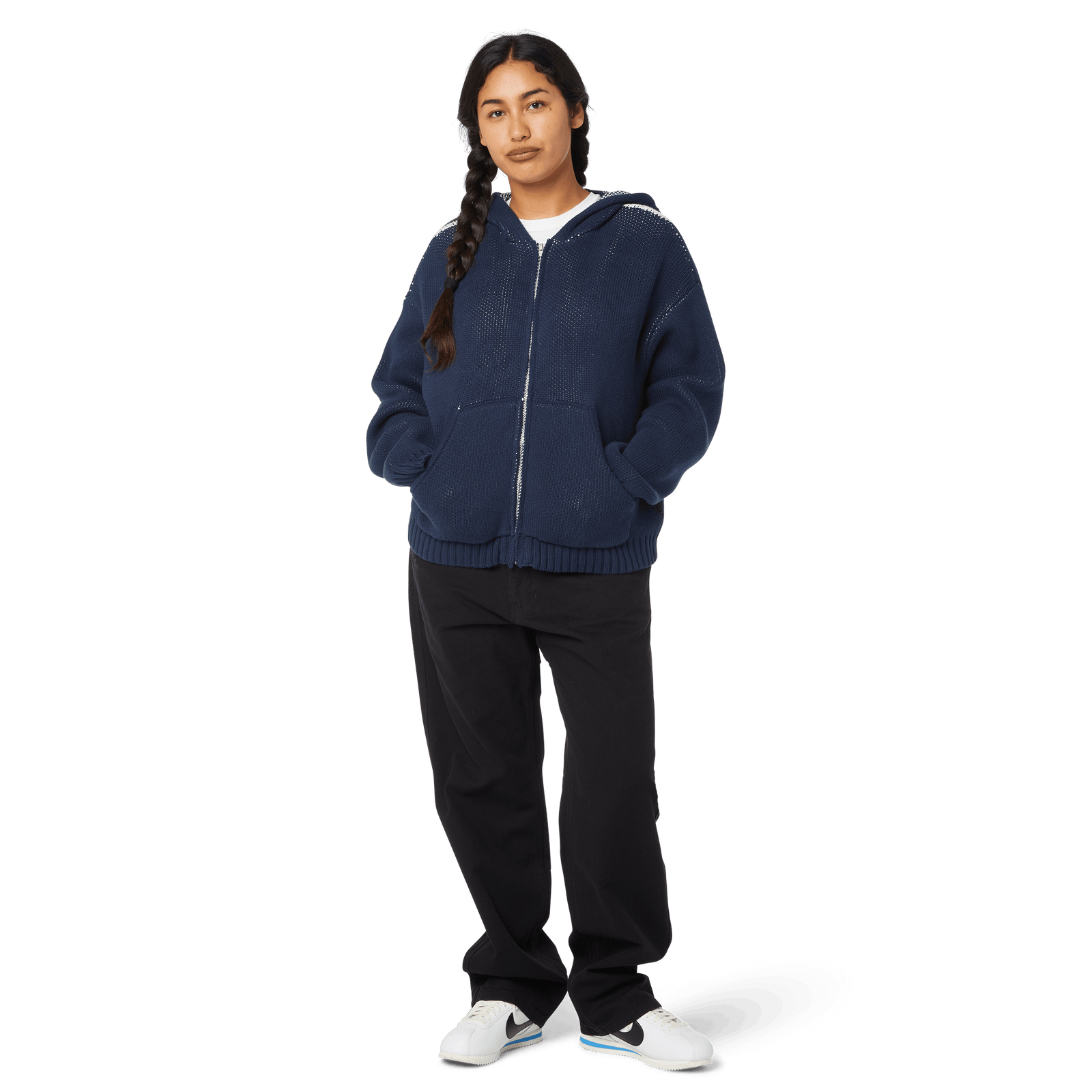 huf felpe Token Zip Hooded Sweater
