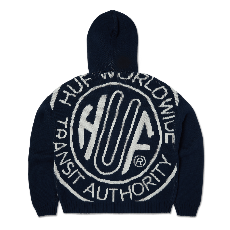 huf felpe Token Zip Hooded Sweater