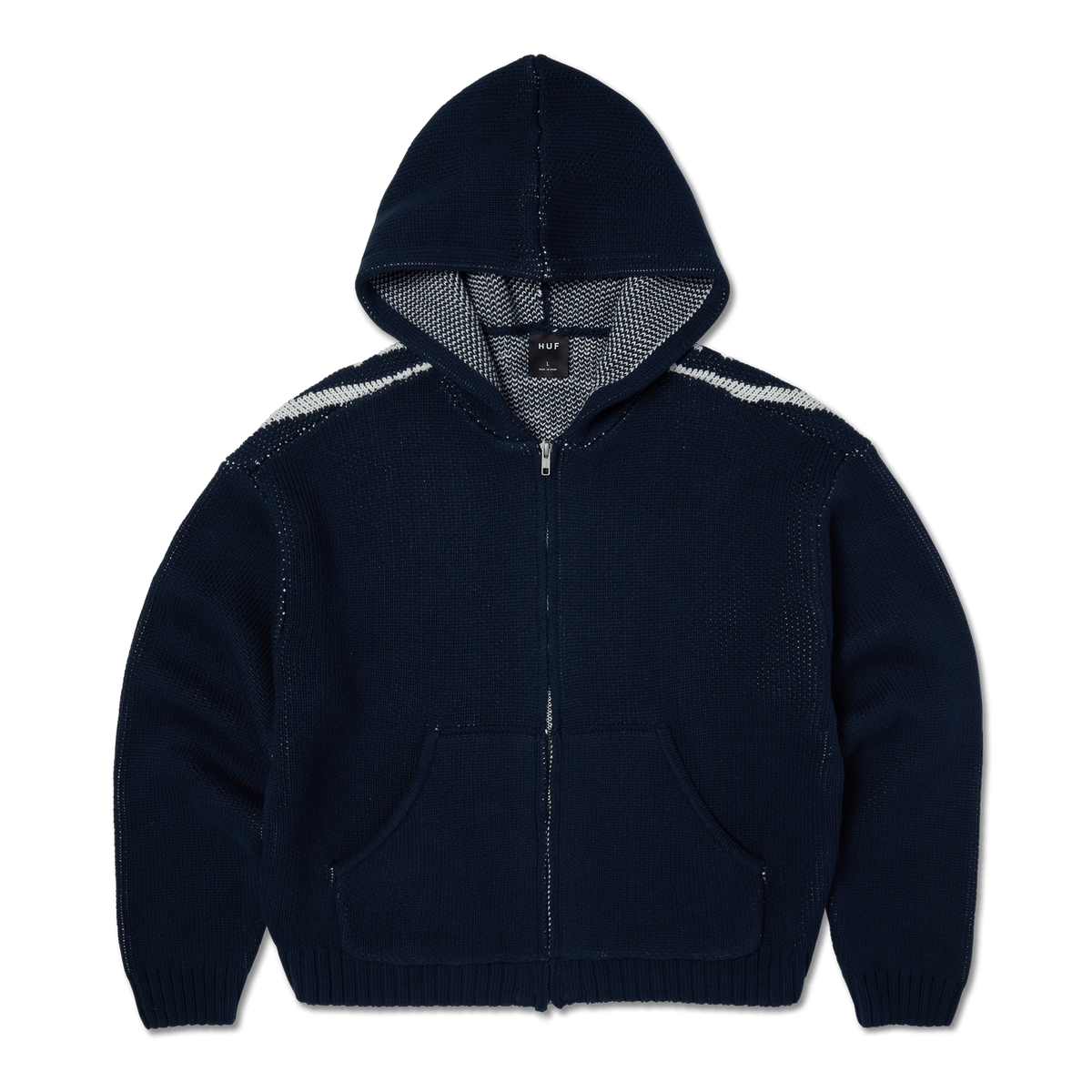 huf felpe Token Zip Hooded Sweater