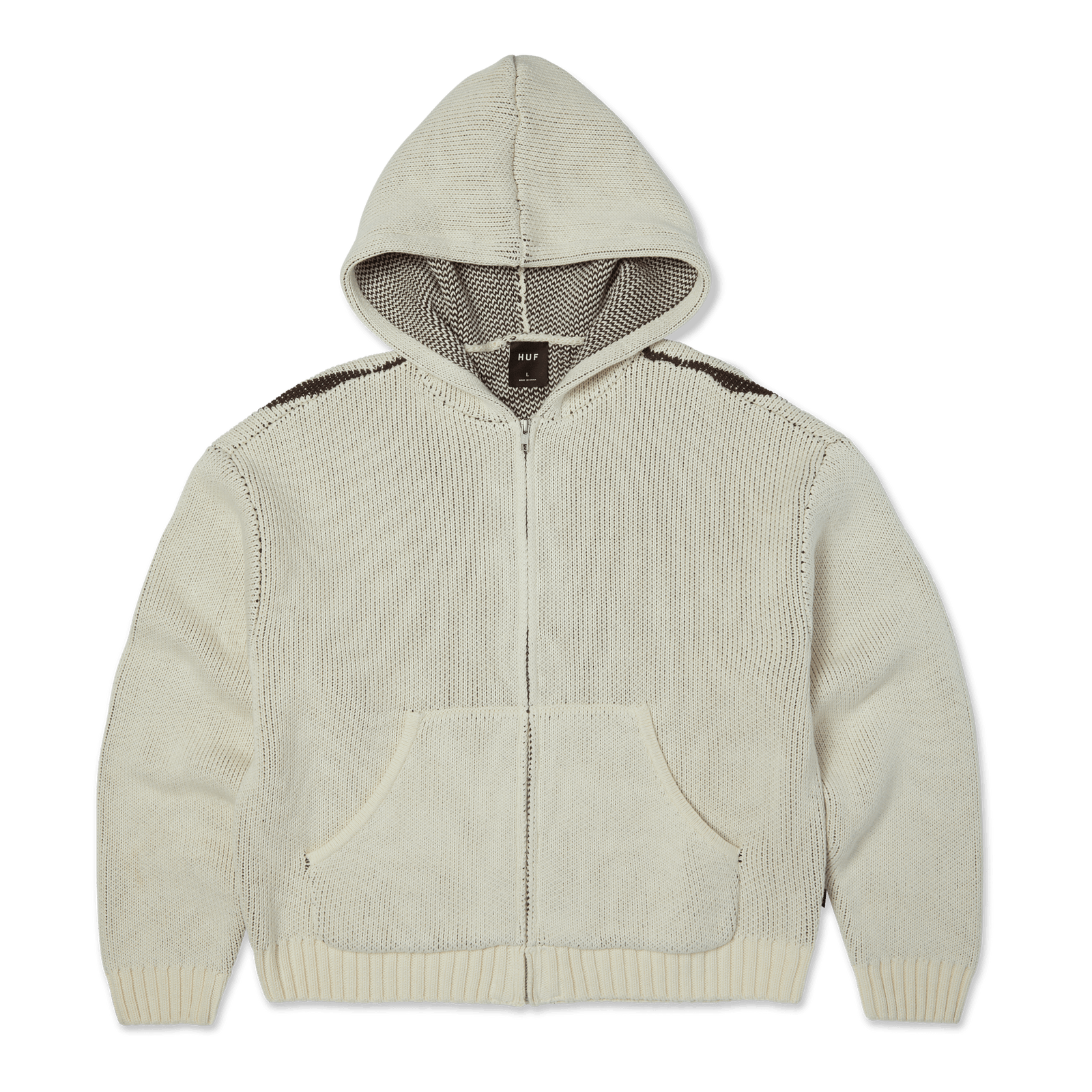 huf felpe Token Zip Hooded Sweater