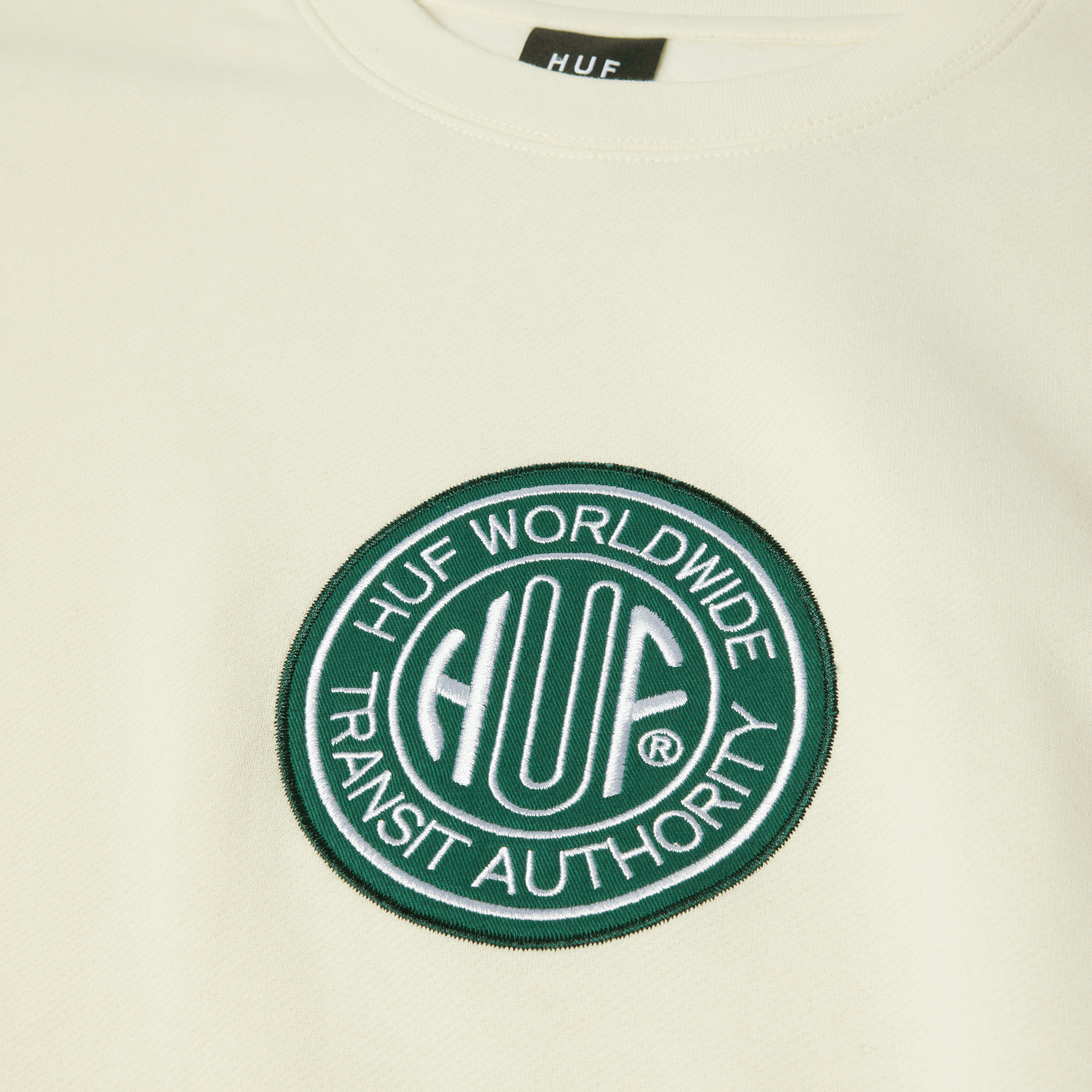 huf felpe Transit Authority Crewneck