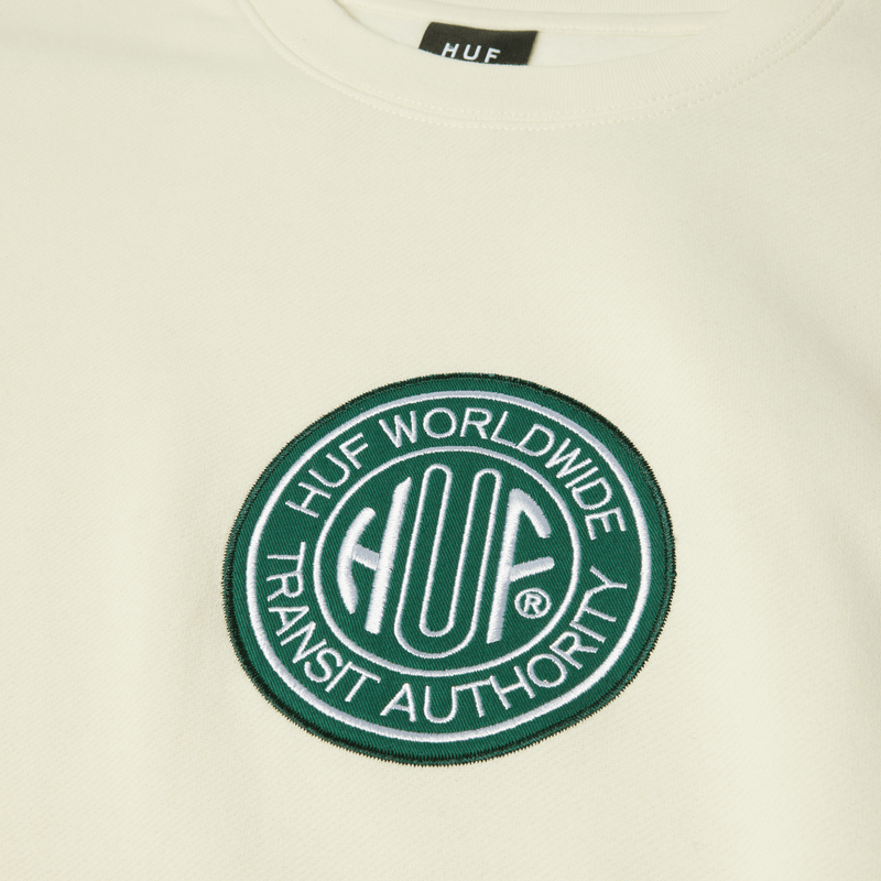 huf felpe Transit Authority Crewneck
