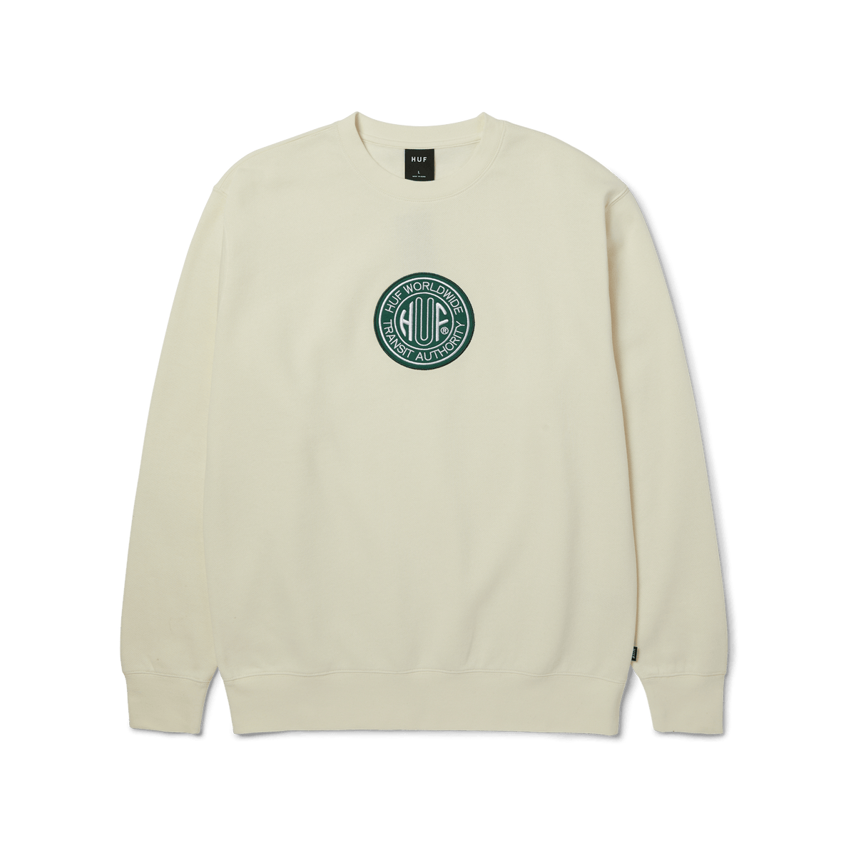 huf felpe Transit Authority Crewneck
