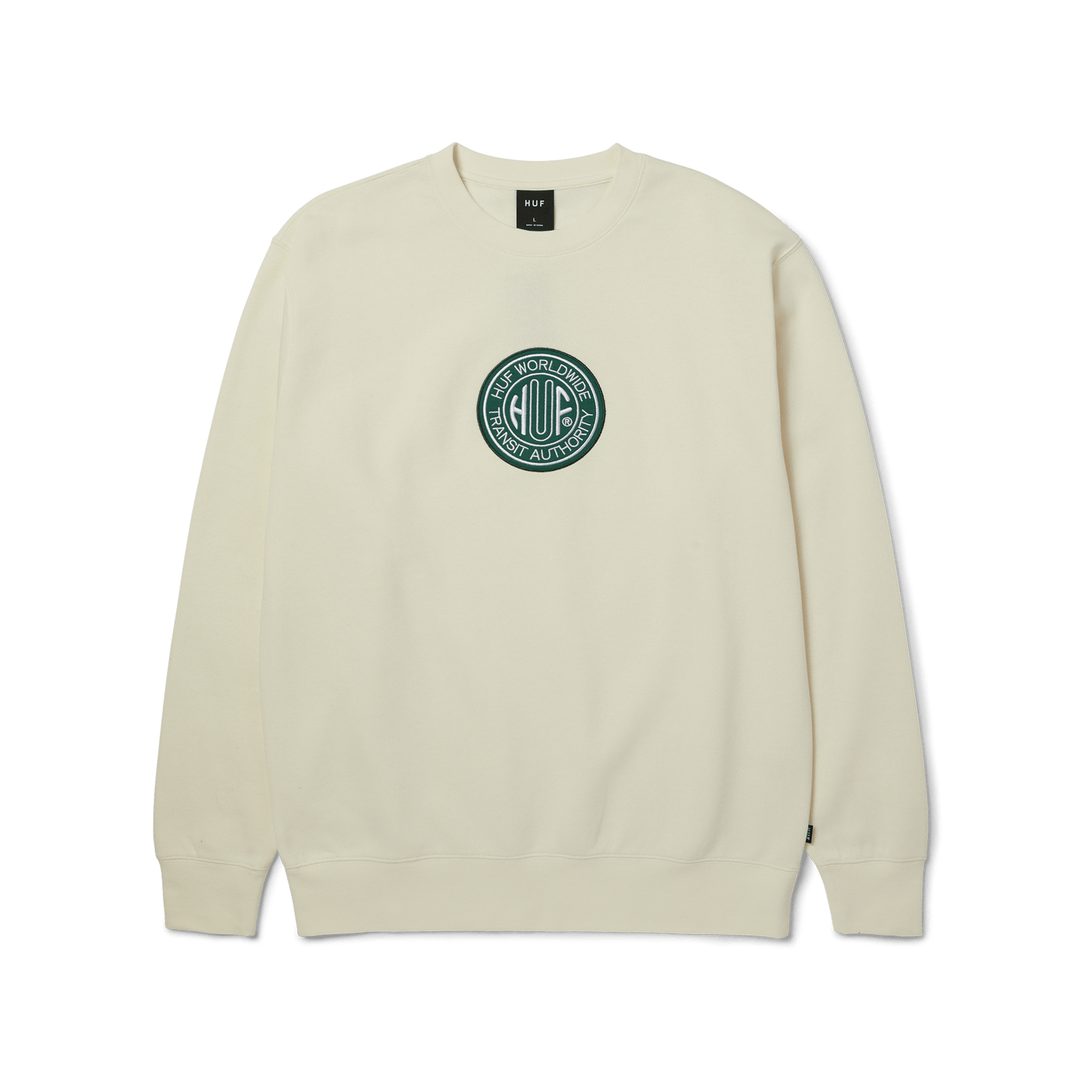 huf felpe Transit Authority Crewneck