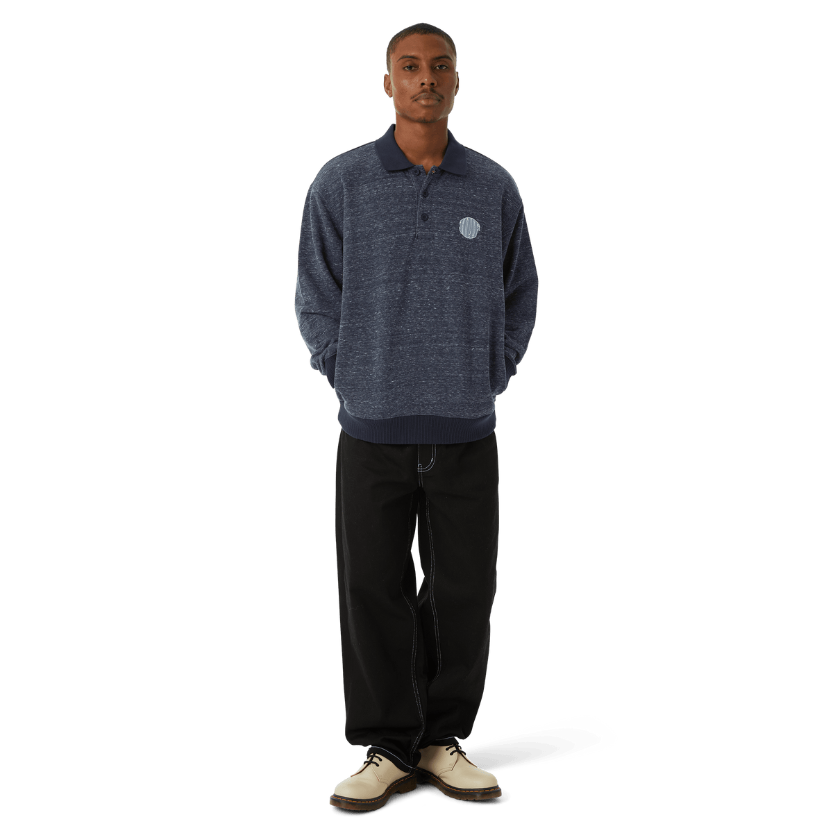 huf felpe WINSTON POLO FLEECE