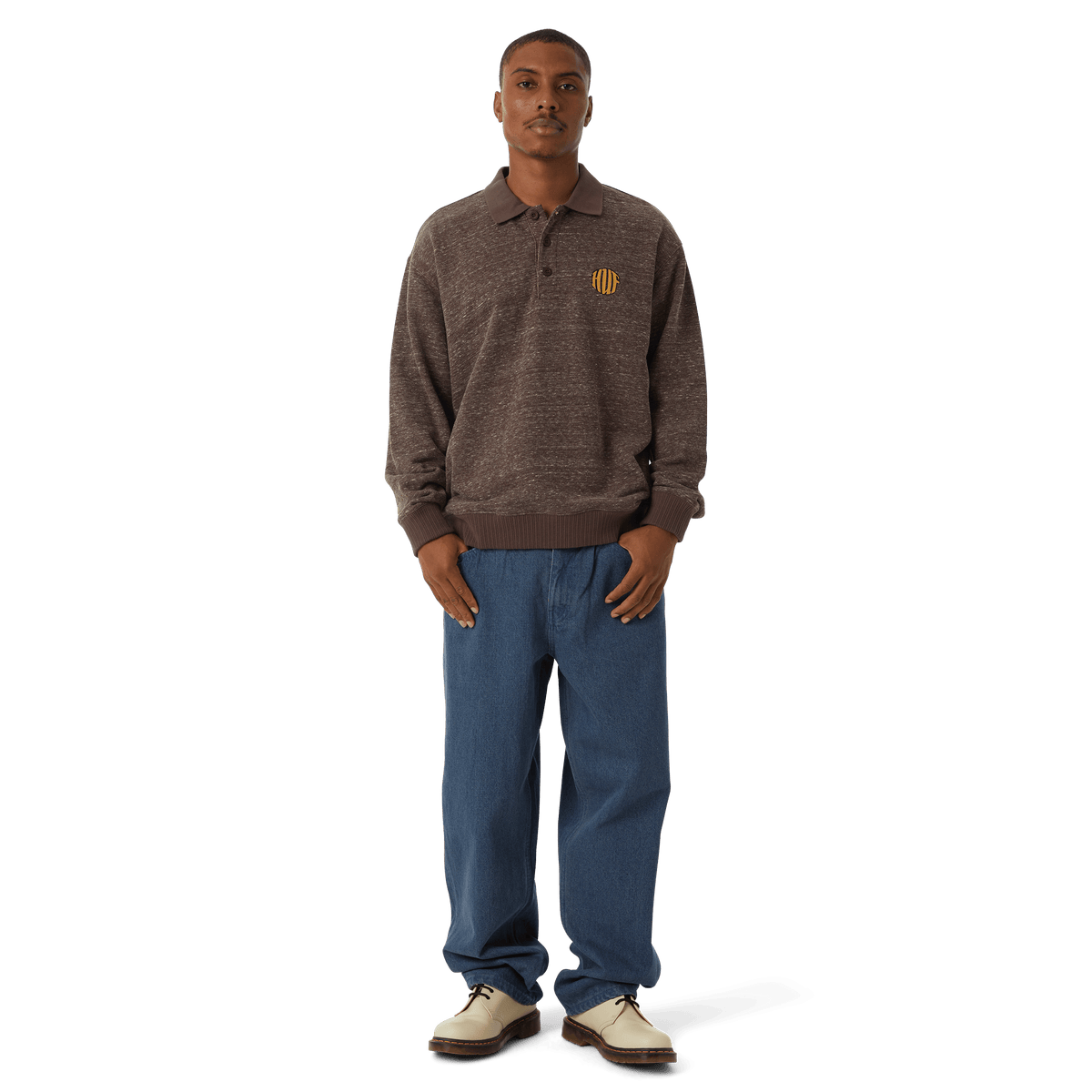 huf felpe WINSTON POLO FLEECE