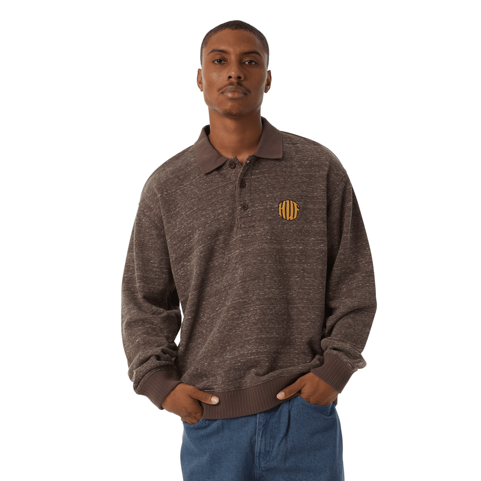 huf felpe WINSTON POLO FLEECE