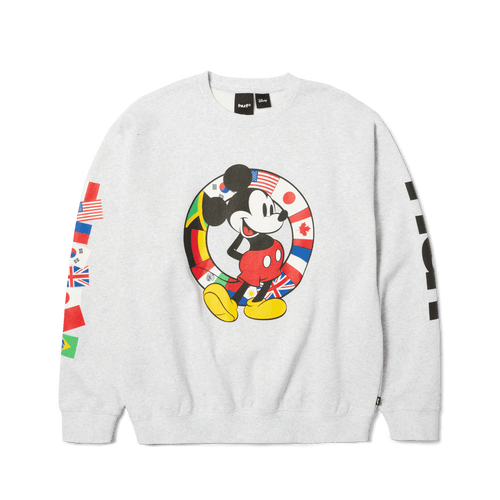 felpe huf WORLDWIDE TOUR CREWNECK