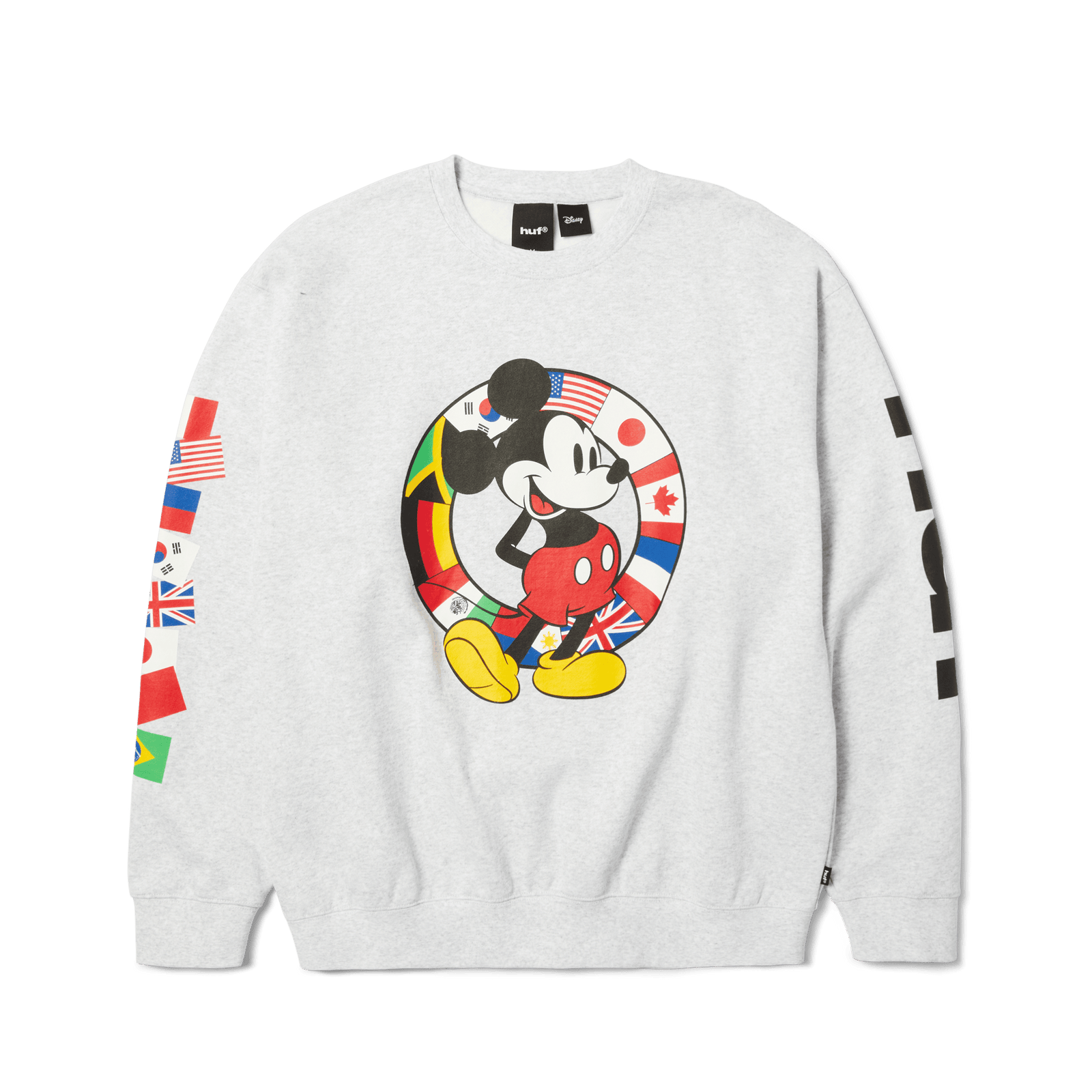 huf felpe Worldwide Tour Crewneck