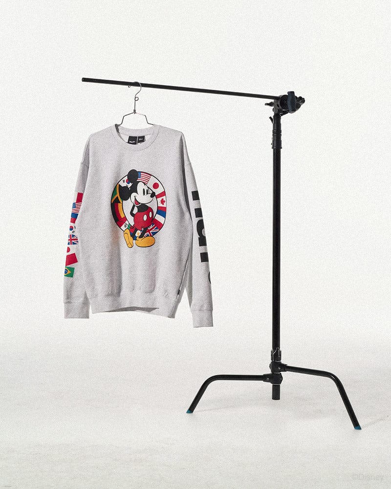 huf felpe Worldwide Tour Crewneck