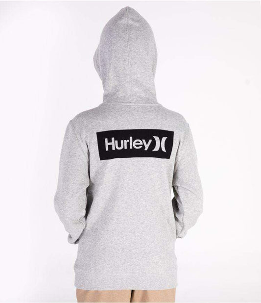 hurley Boys O&O Boxed Flashback Pullover Grey Heather foto 3