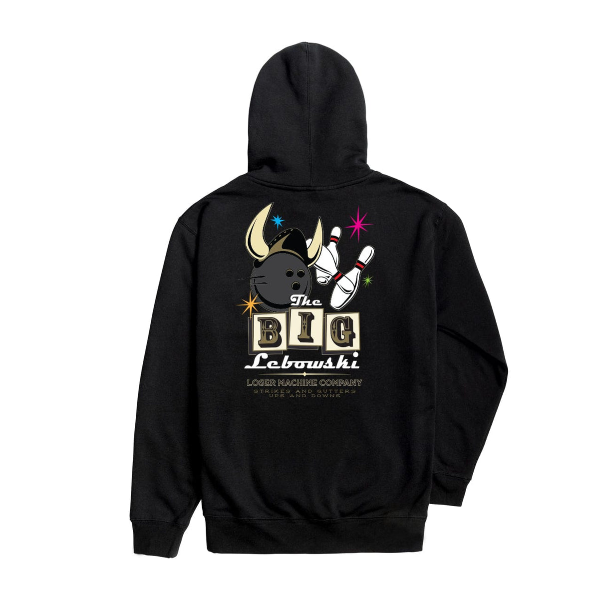 loser machine felpe STRIKES GUTTERS STOCK PULLOVER FLEECE