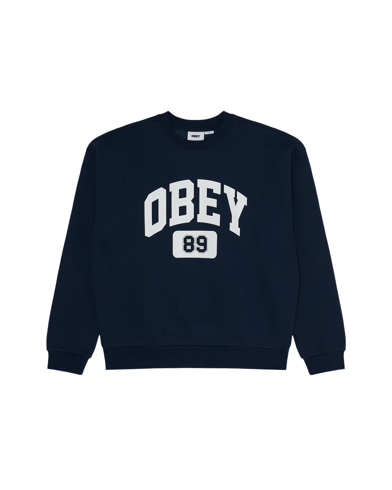 obey felpe Academy Extra Heavy Crew Fleece