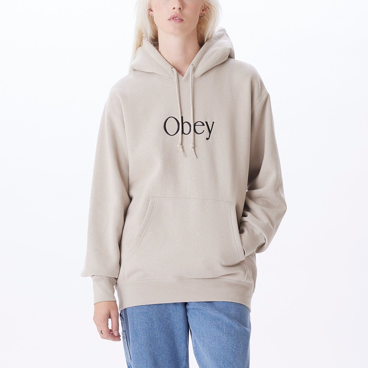 obey felpe AGES HOOD