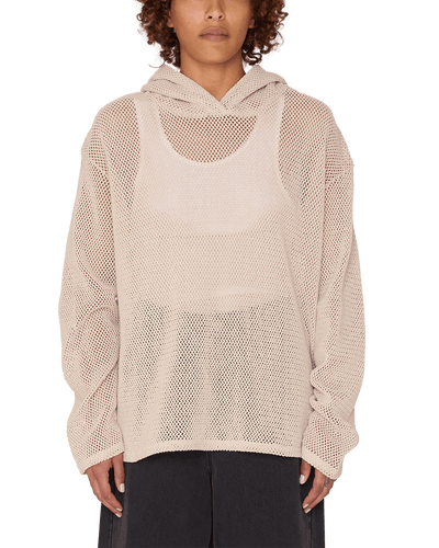 felpe obey BILLY MESH HOOD LS