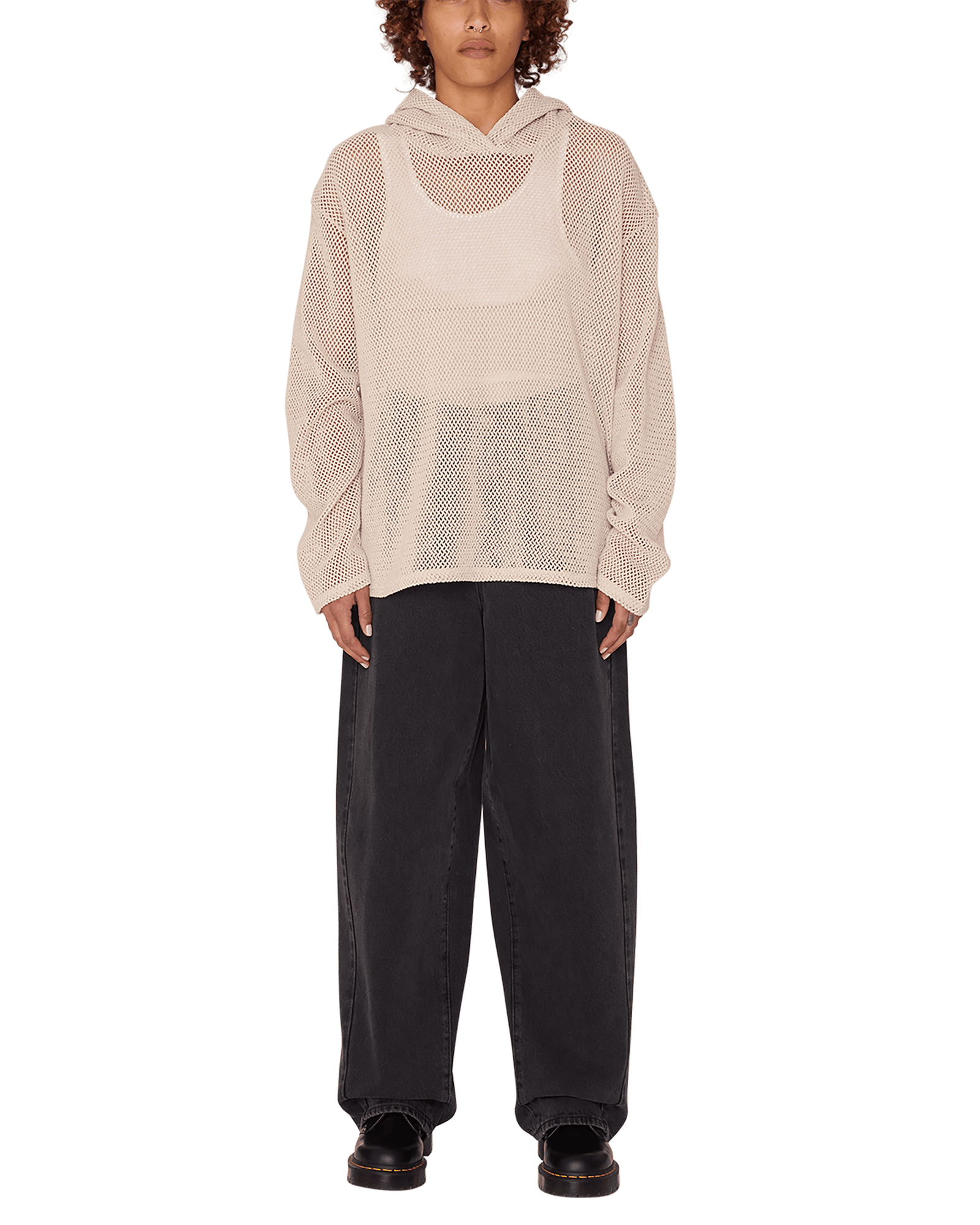 obey felpe Billy Mesh Hood Ls