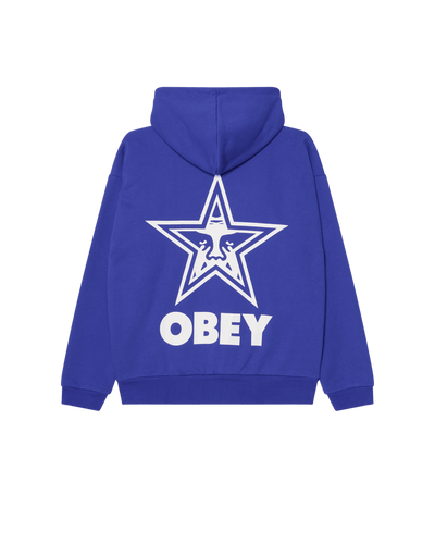 felpe obey BOLD STAR EXTRA HEAVY HOOD FLEECE
