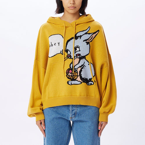 felpe obey BUNNY SWEATER HOOD