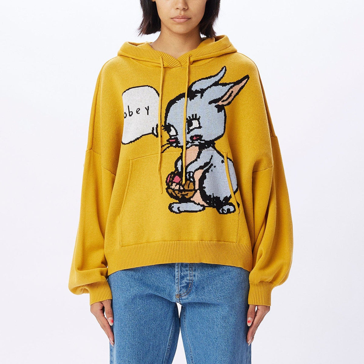 obey felpe BUNNY SWEATER HOOD