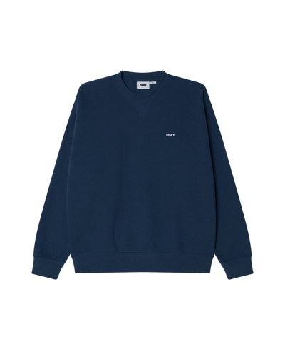felpe obey ESTABLISHED WORKS BOLD CREW II FLEECE
