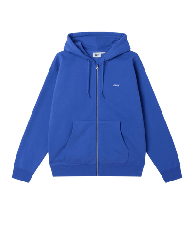 felpe obey ESTABLISHED WORKS BOLD ZIP HOOD II FLEECE