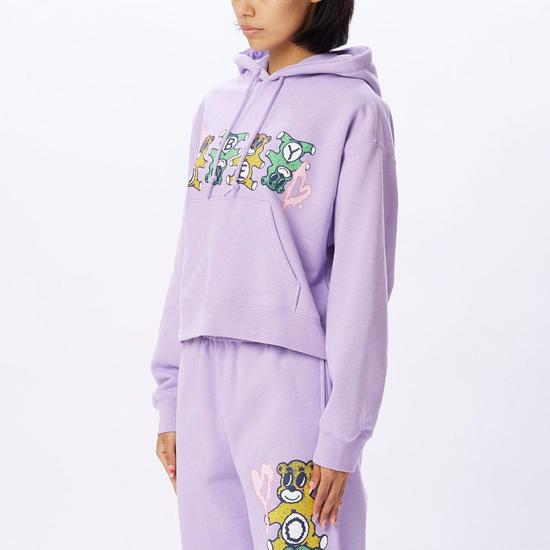 obey felpe HAPPY BEARS CROPPED HOOD MATCHING SETS SPECIALTY