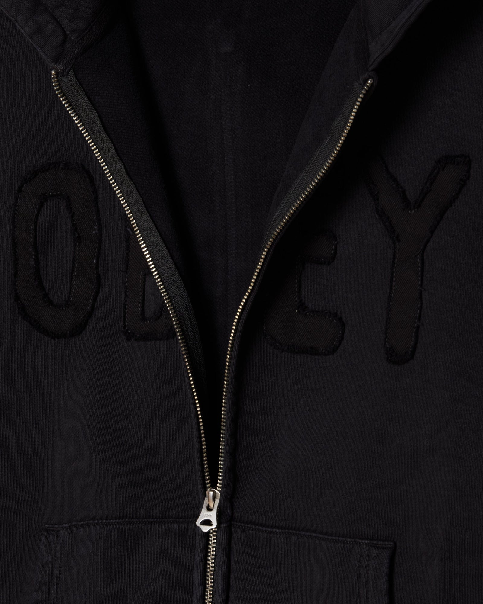 obey felpe Hybrid Faded Zip Hood Fleece