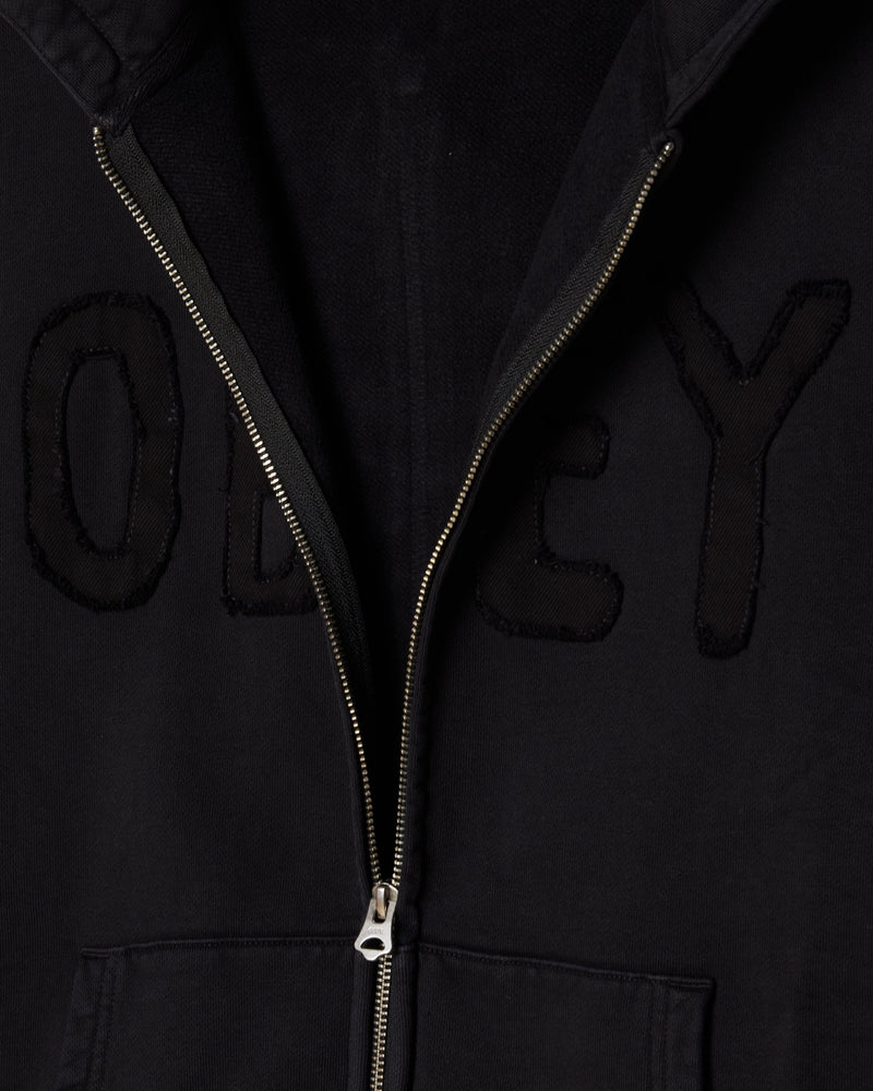 obey felpe Hybrid Faded Zip Hood Fleece