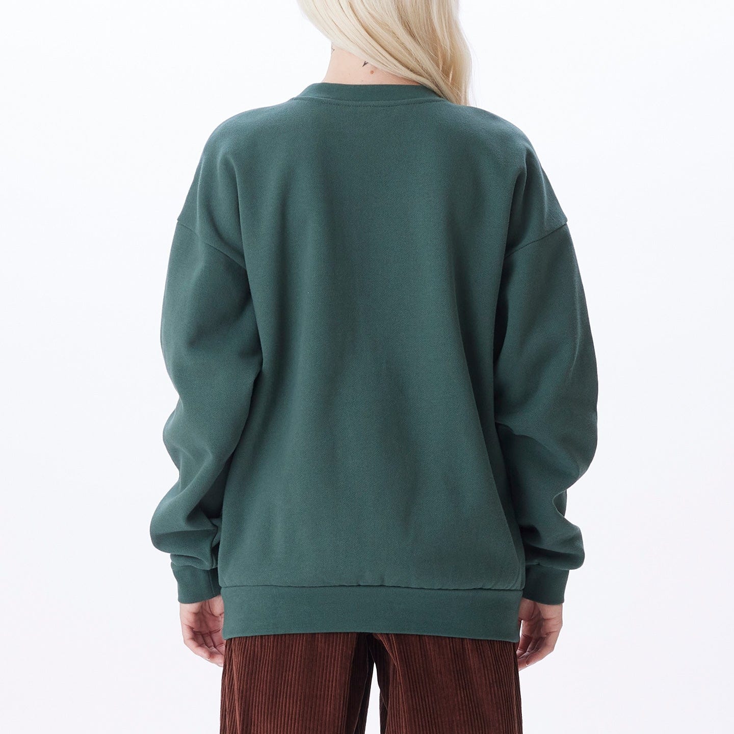 obey felpe ICON EXTRA HEAVY CREW II FLEECE