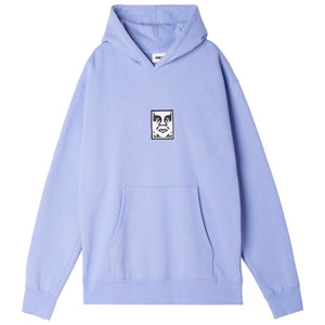 ICON EXTRA HEAVY HOOD FLEECE - DIGITAL VIOLET
