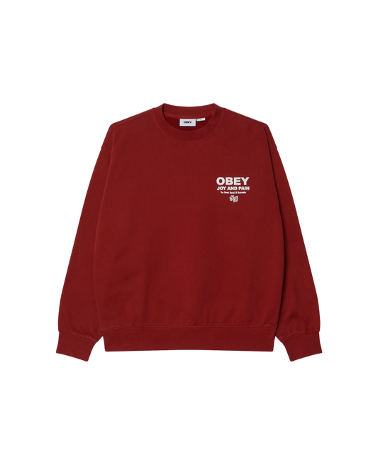 obey Joy Faded Crew Fleece foto 1