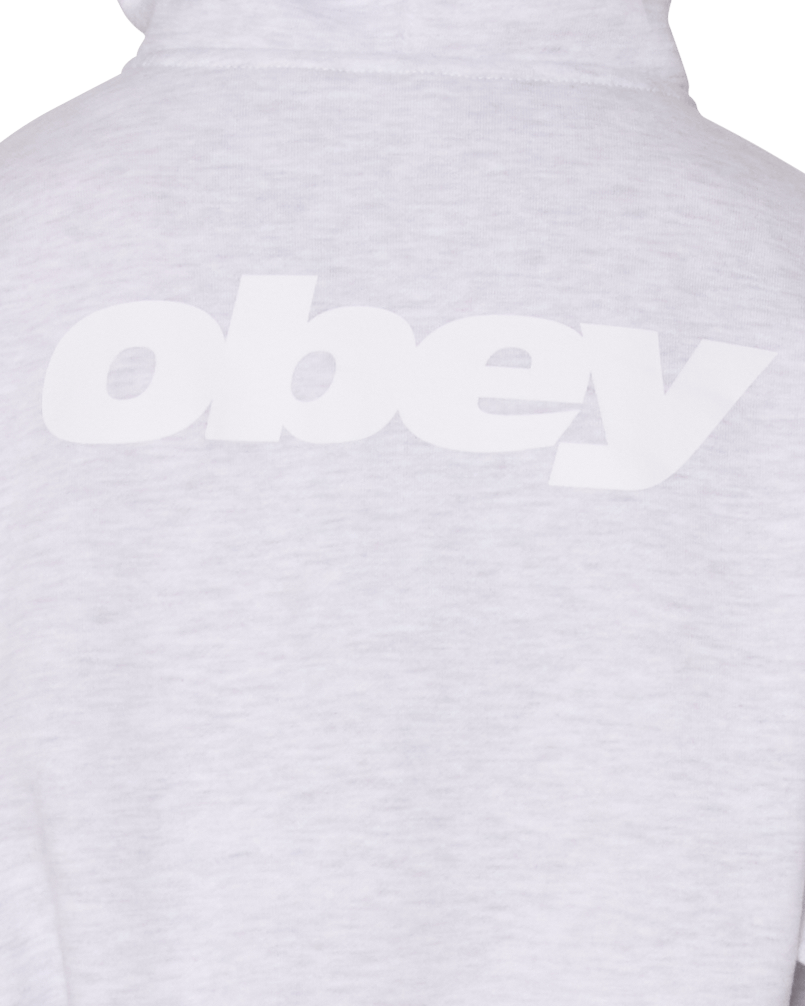 obey felpe League Cropped Zip Hood Fleece