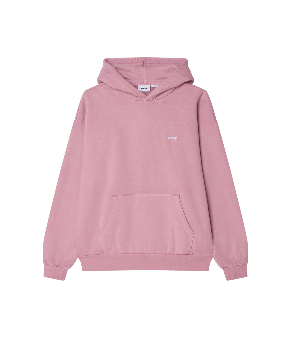obey felpe Lowercase Pigment Hood Fleece