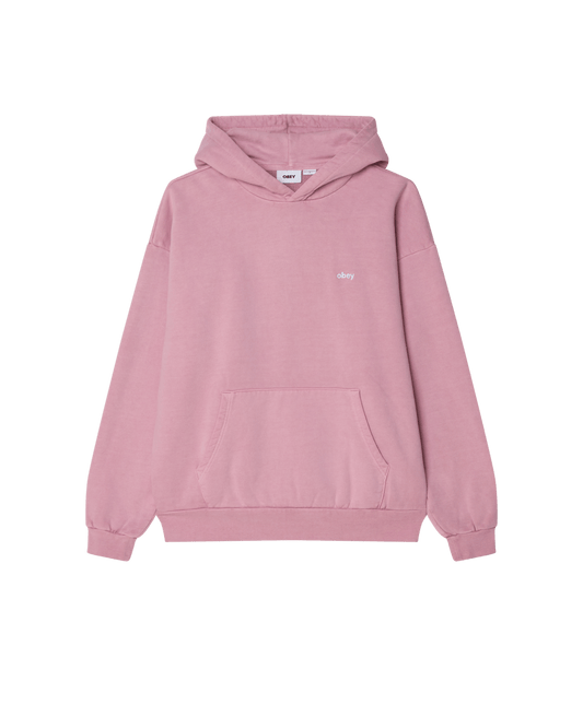 obey Lowercase Pigment Hood Fleece foto 1