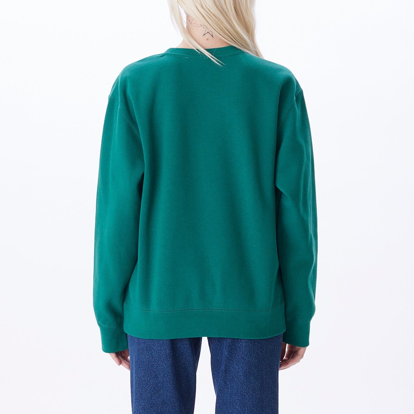 obey felpe OBEY AMELIA CREW FLEECE