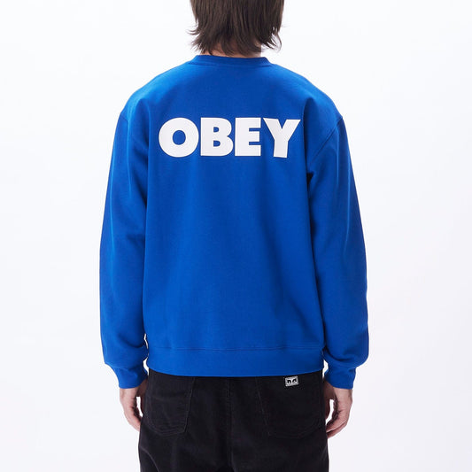 obey OBEY BOLD CREW FLEECE foto 4