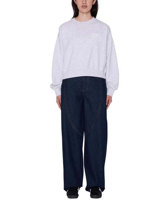 obey Obey Design Studio Cropped Crew Fleece foto 4