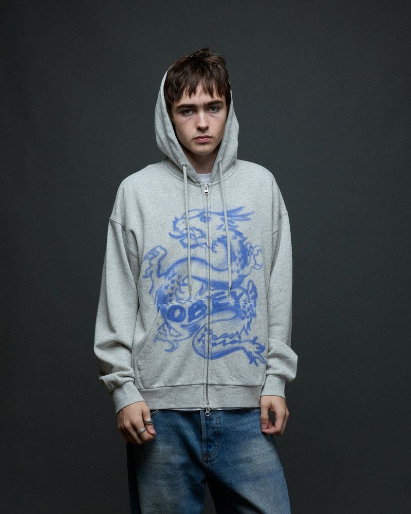 obey felpe Obey Draco Zip Hood
