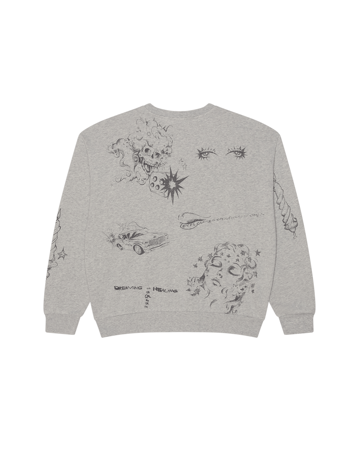 obey felpe Obey Dreams Crew Fleece