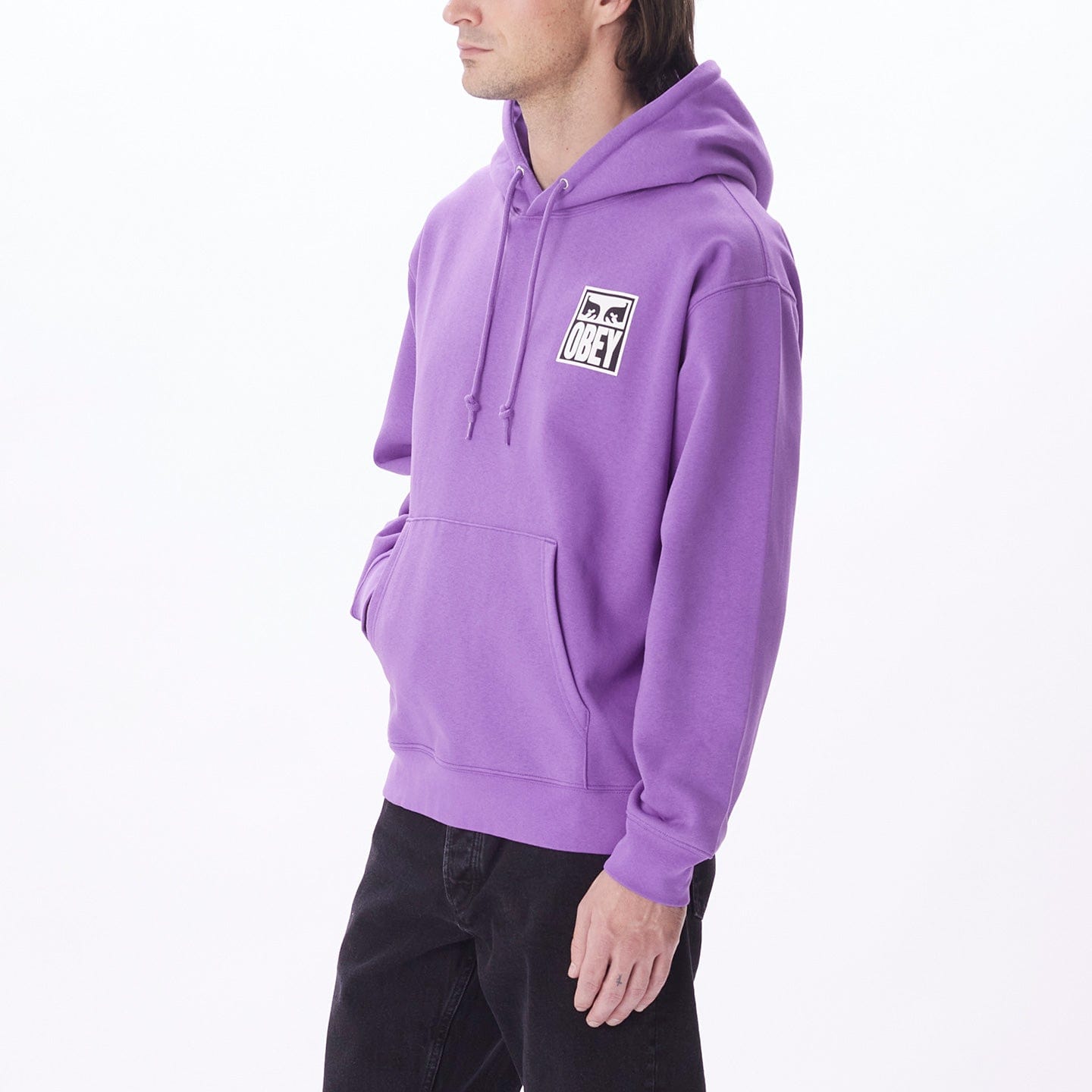 obey felpe OBEY EYES ICON HOOD FLEECE