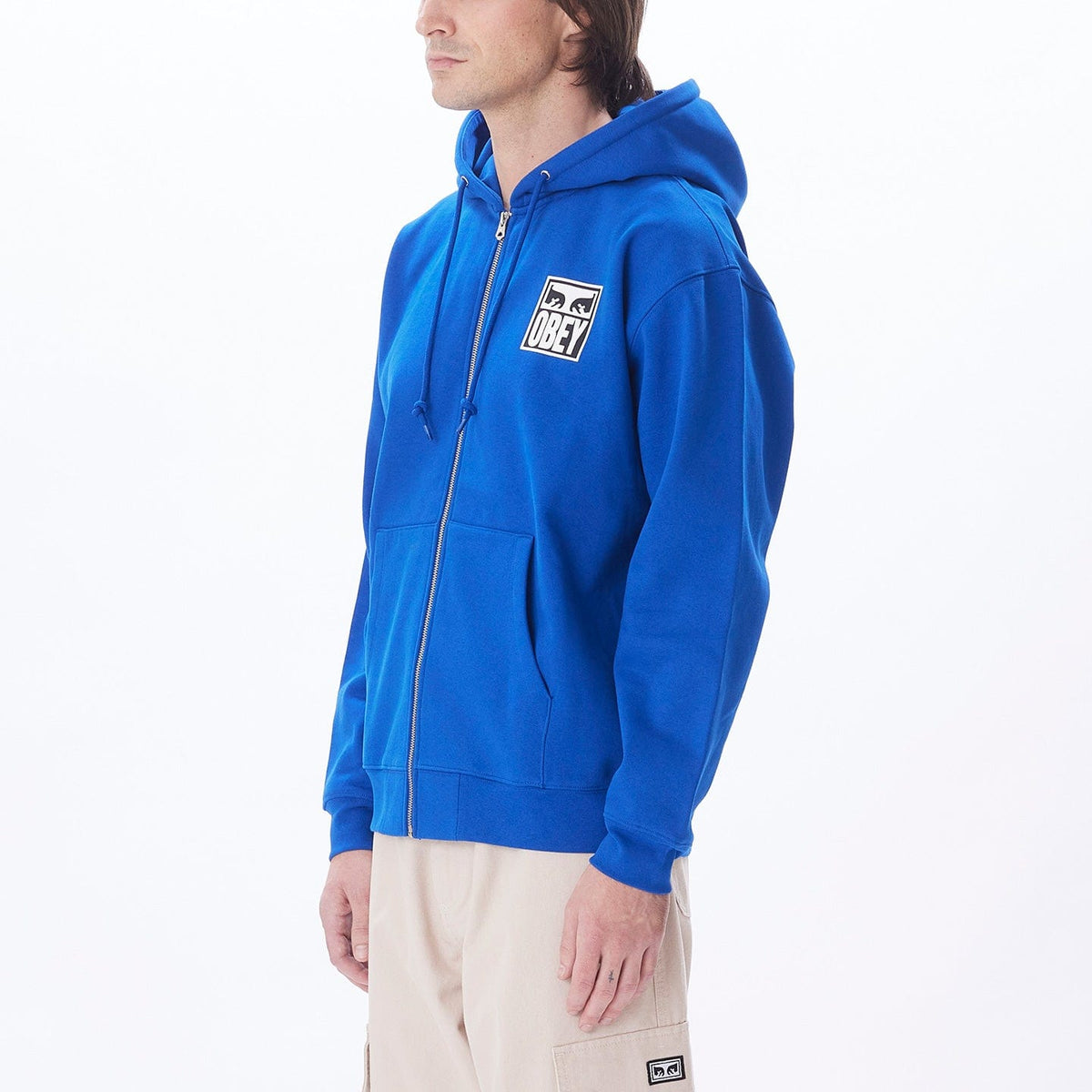 obey felpe OBEY EYES ICON ZIP FLEECE