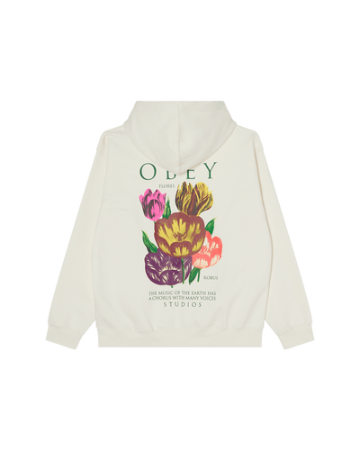 felpe obey OBEY FLORES ROBUS HOOD FLEECE
