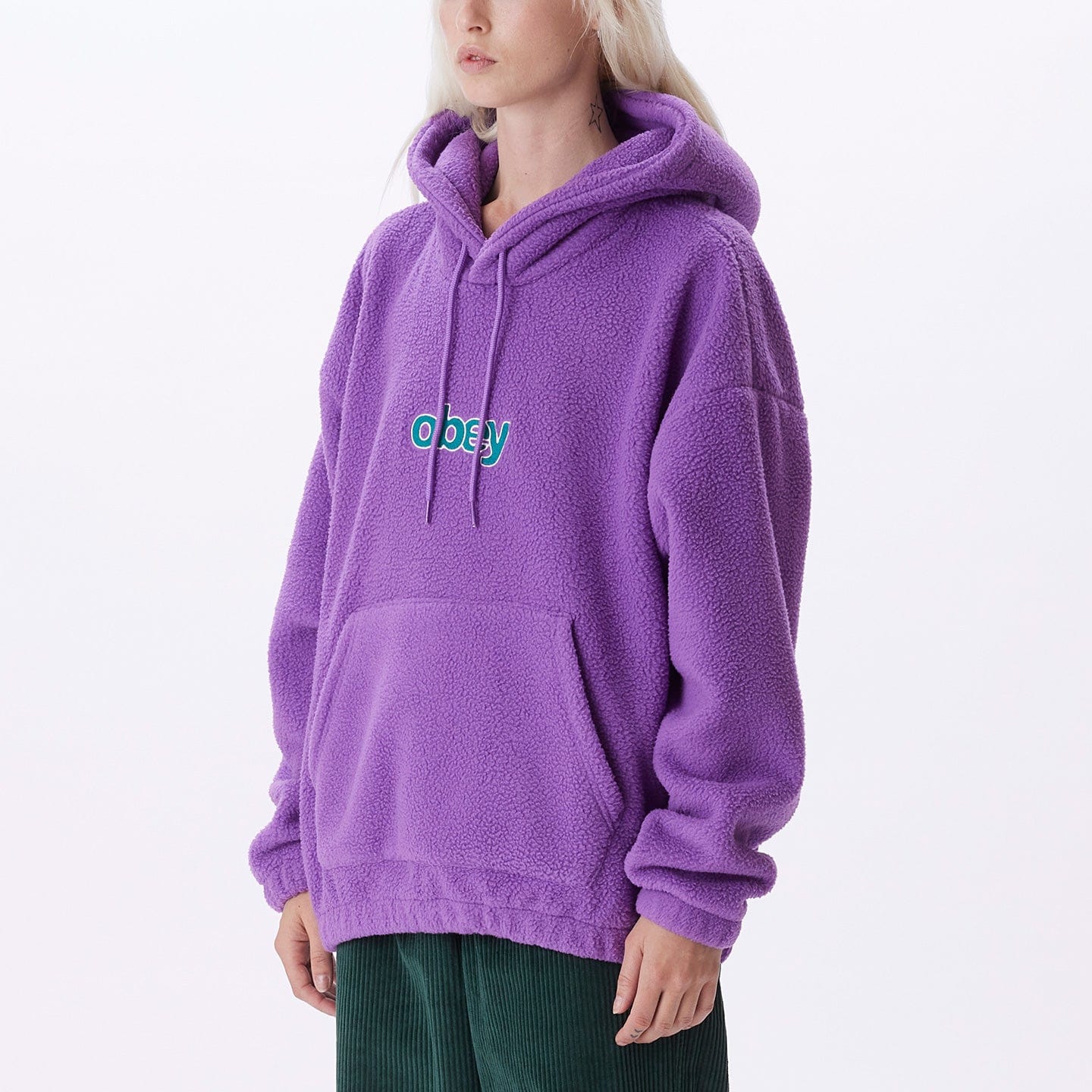 obey felpe OBEY HARPER HOOD FLEECE