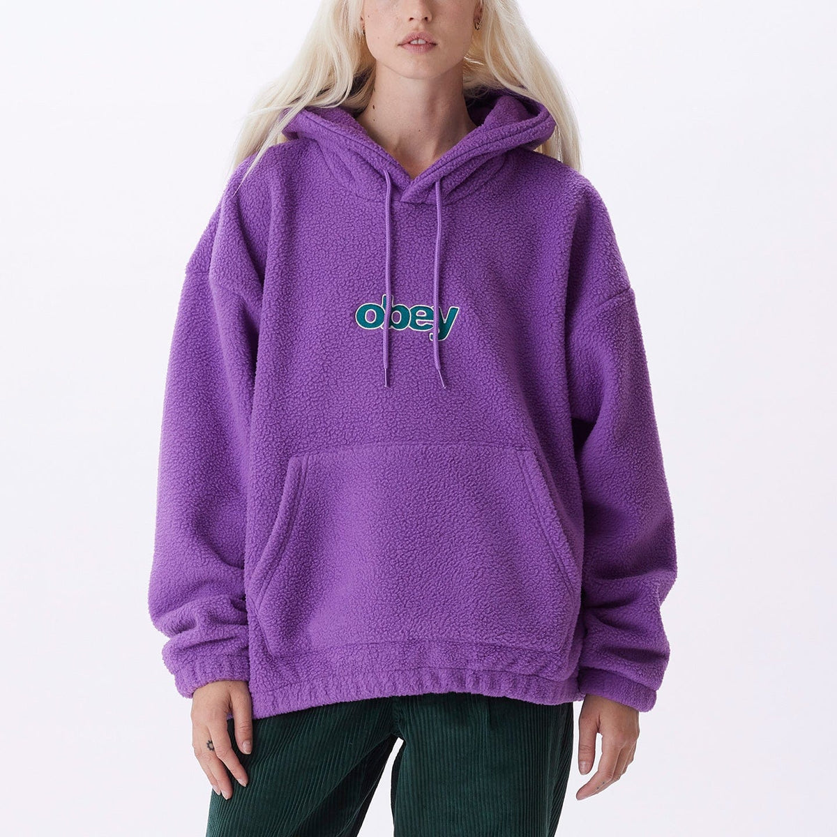 obey felpe OBEY HARPER HOOD FLEECE