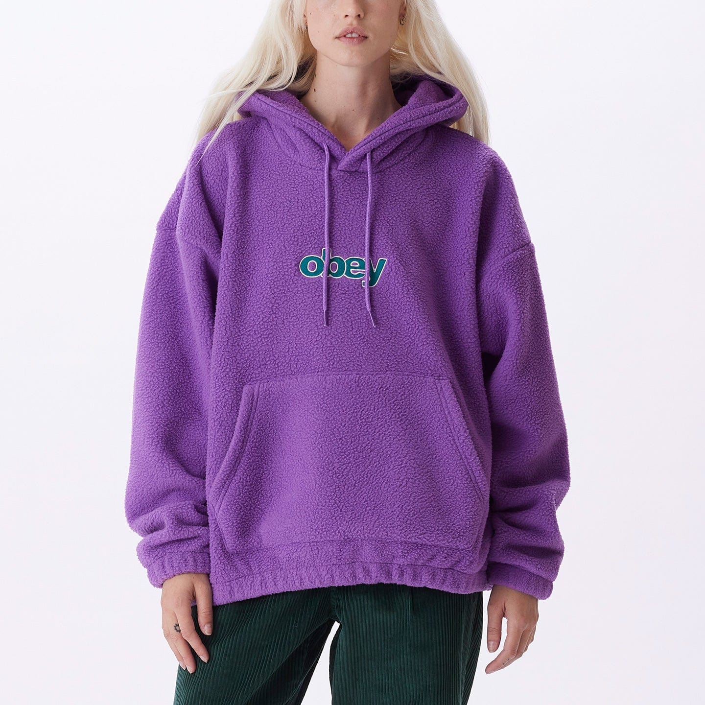obey felpe OBEY HARPER HOOD FLEECE
