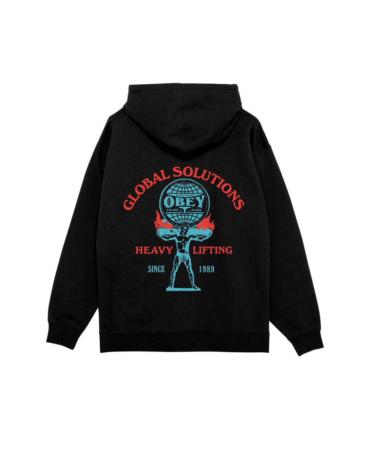 obey felpe Obey Heavy Lifting Fleece
