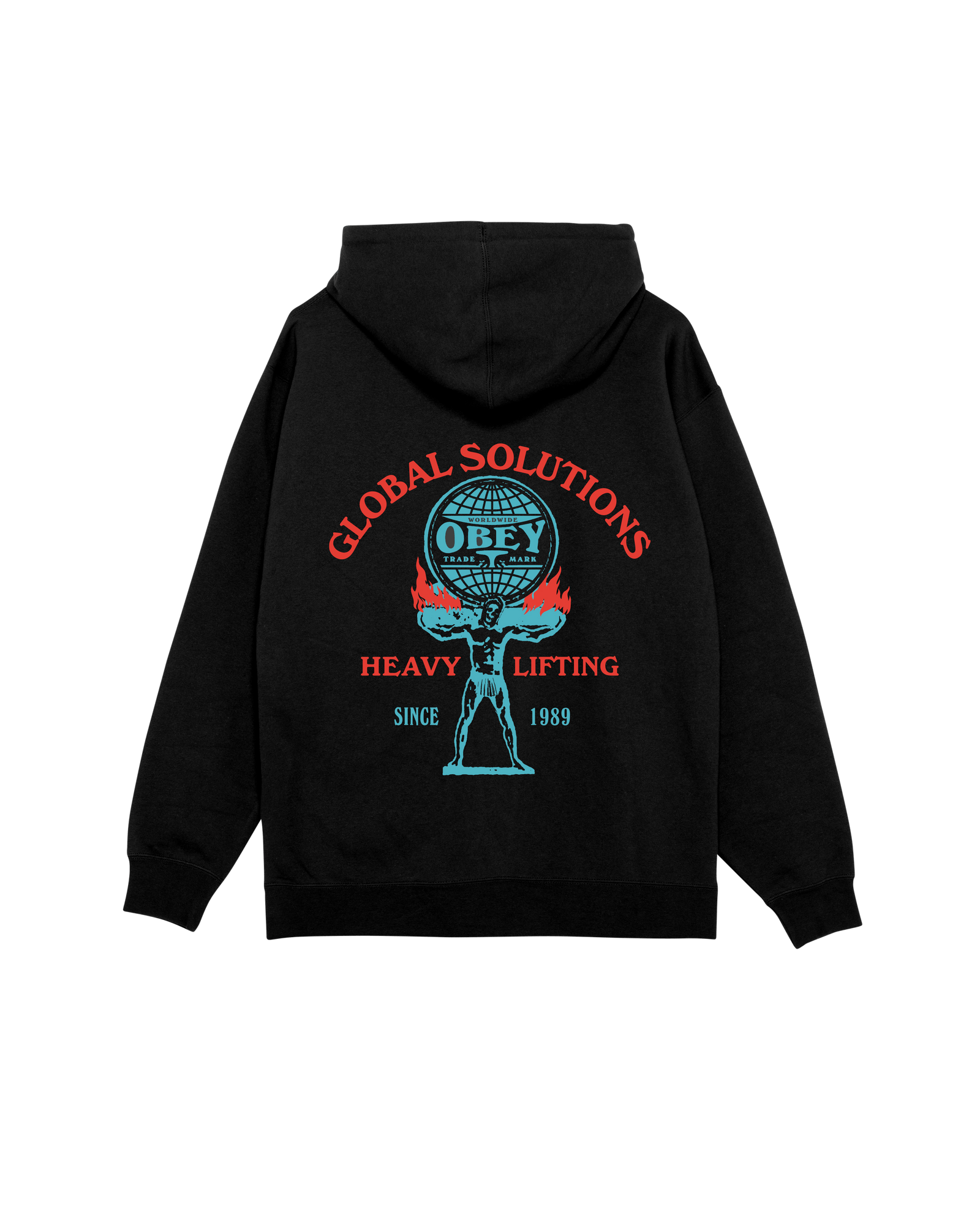 obey felpe Obey Heavy Lifting Fleece
