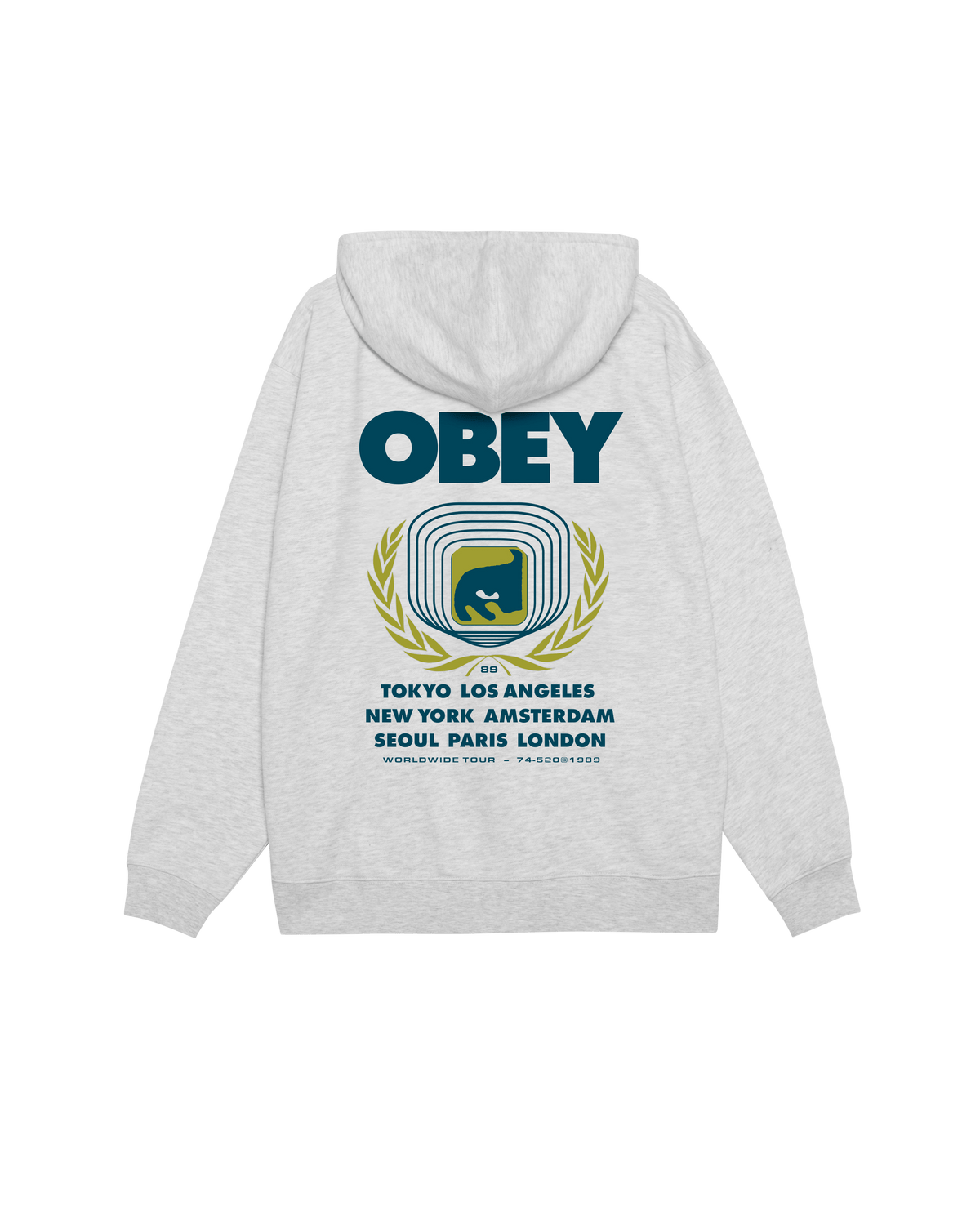 obey felpe Obey Icon Eye Wreath Fleece