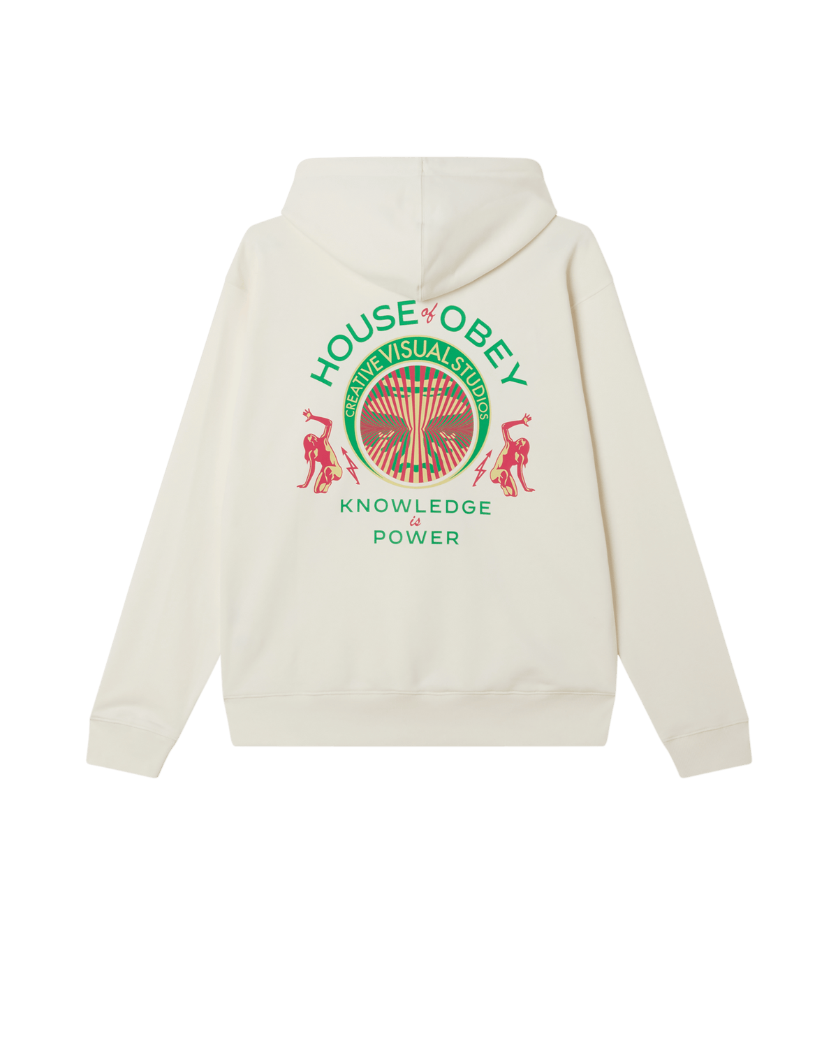obey felpe Obey Knowledge Is Power Fleece